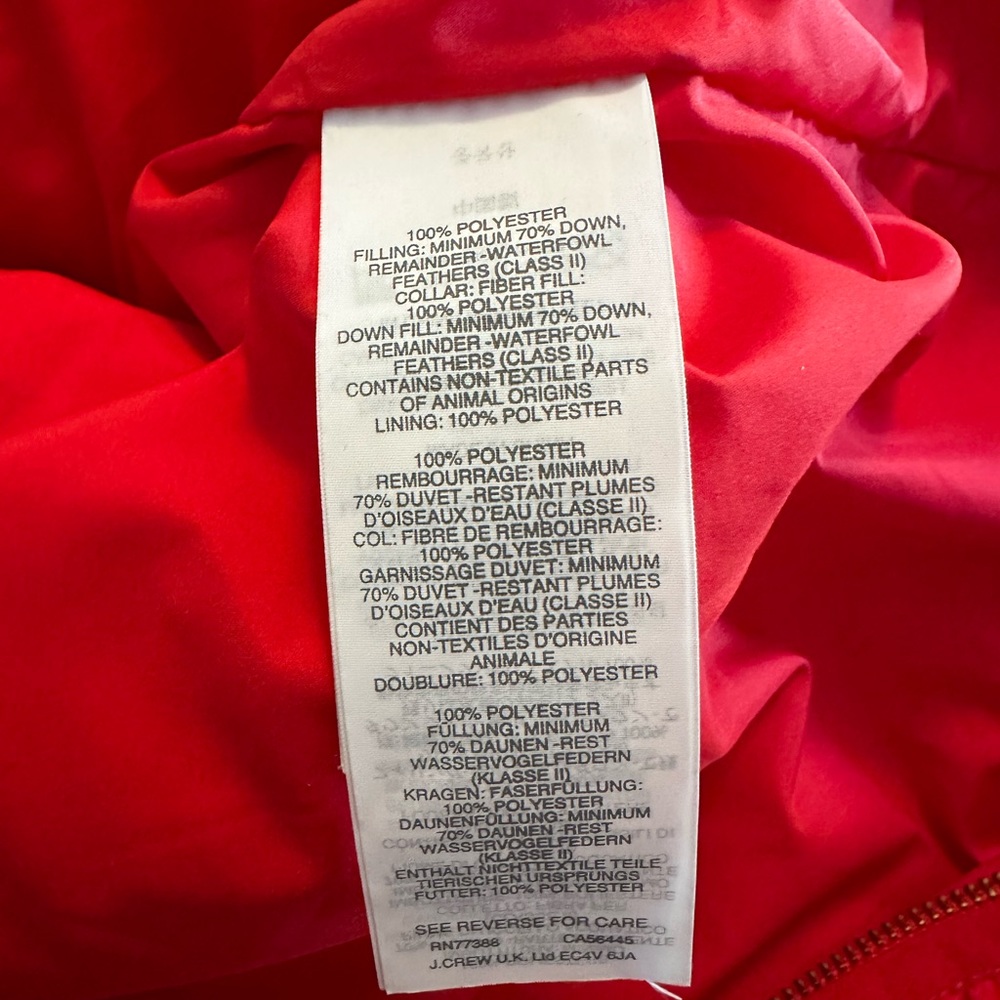 Jcrew Excursion Vest Red. - image 3